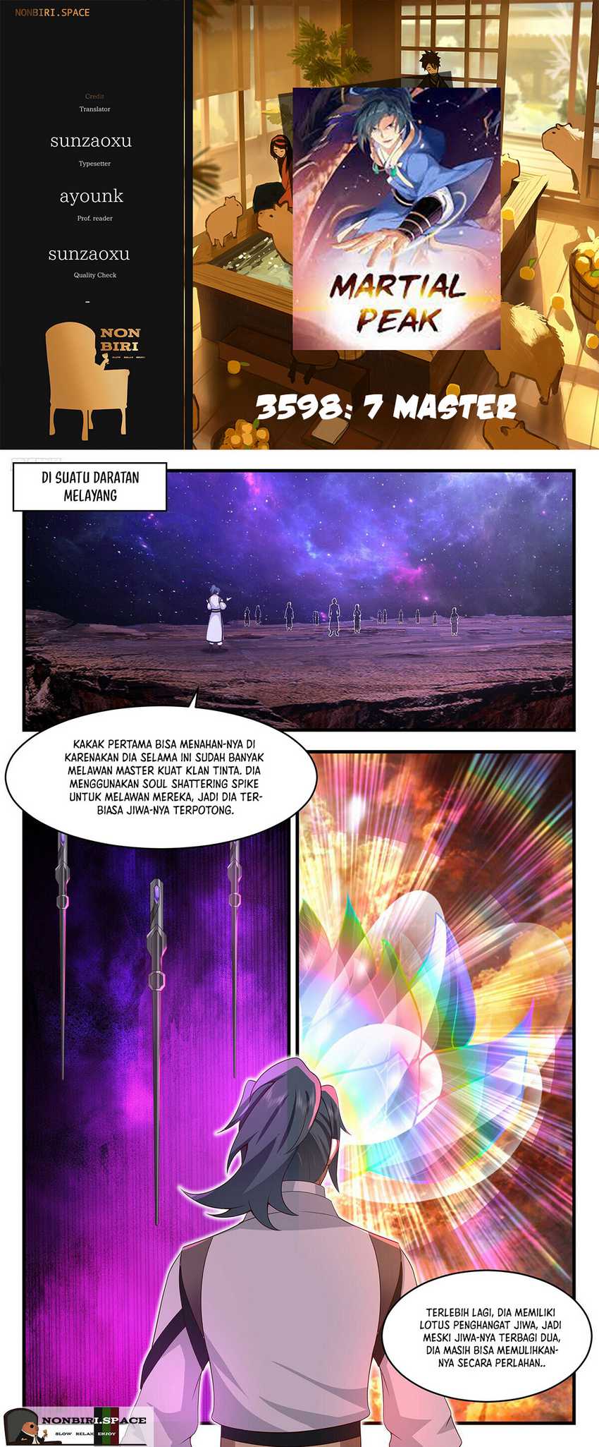 Martial Peak Part 2 Chapter 3598 - halaman 1