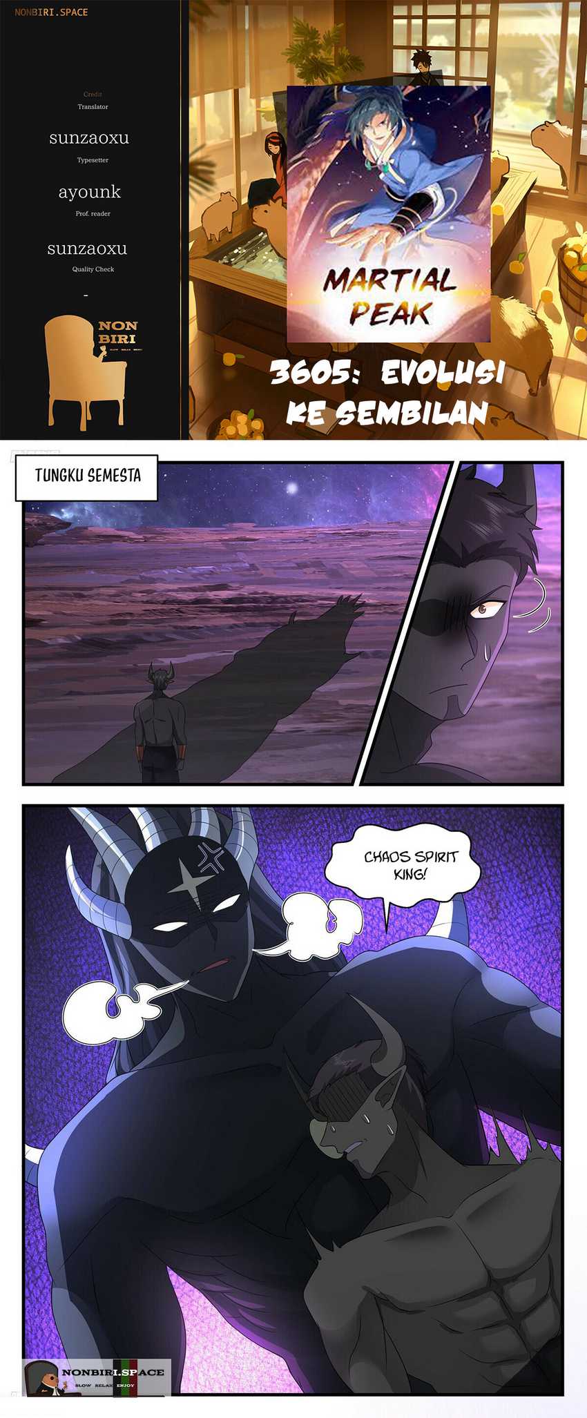 Martial Peak Part 2 Chapter 3605 - halaman 1