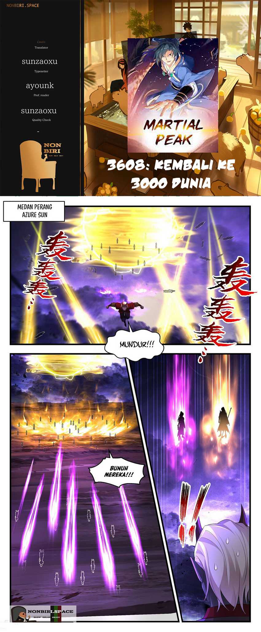 Martial Peak Part 2 Chapter 3608 - halaman 1