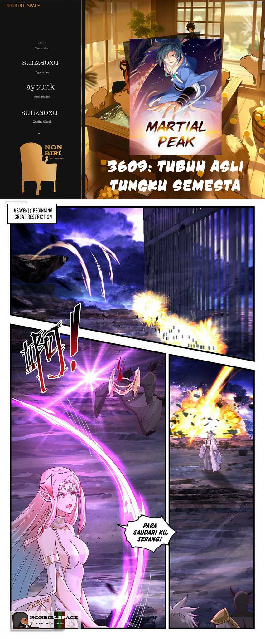 Martial Peak Part 2 Chapter 3609 - halaman 1