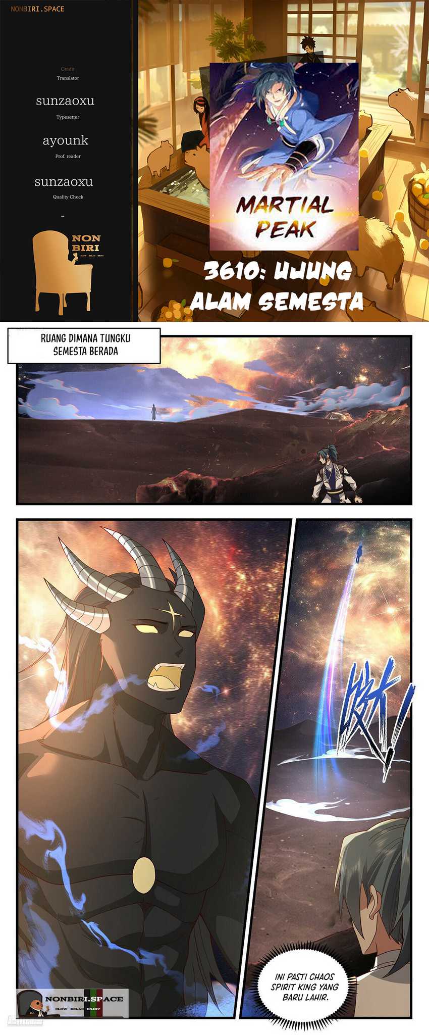 Martial Peak Part 2 Chapter 3610 - halaman 1