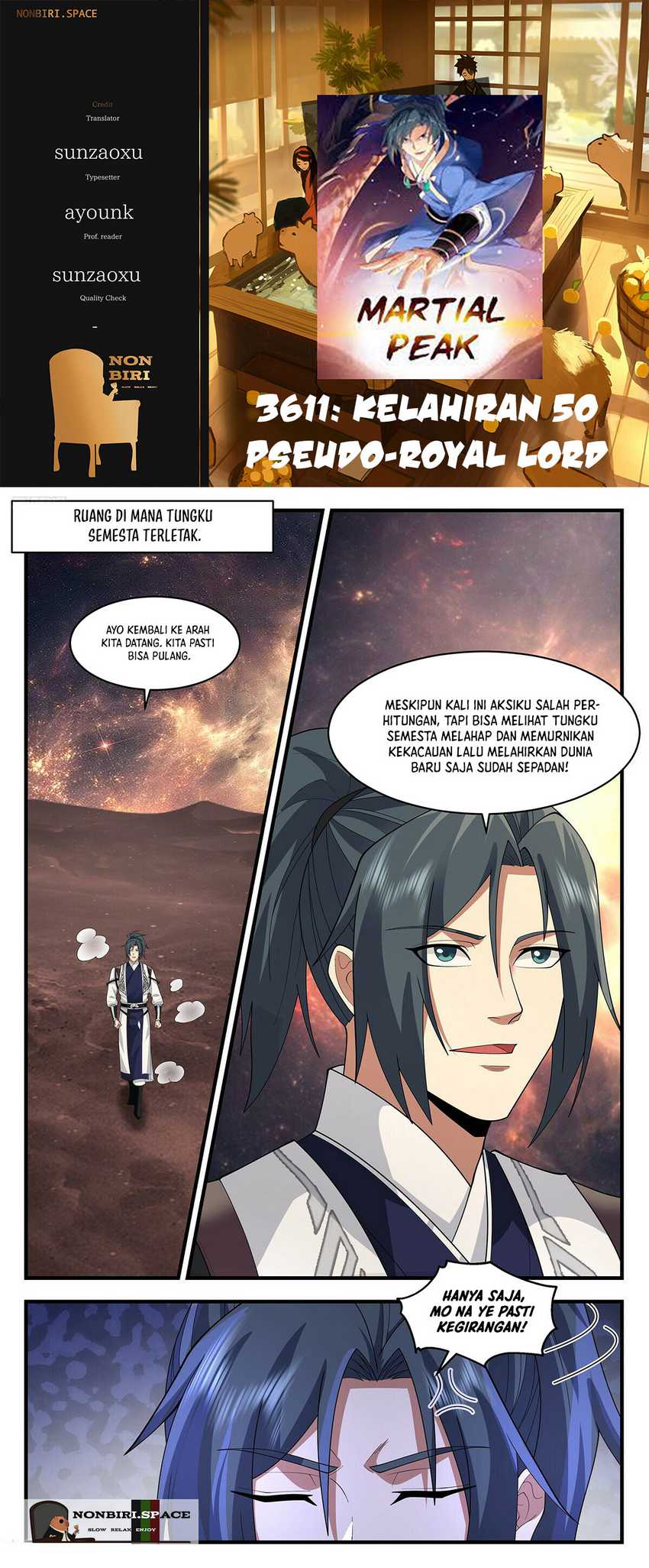 Martial Peak Part 2 Chapter 3611 - halaman 1