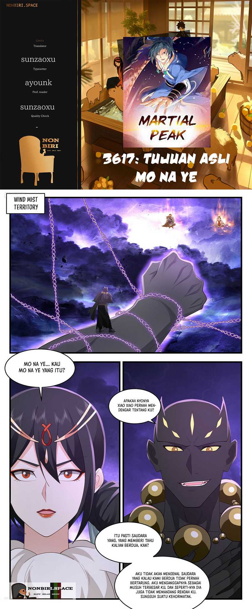 Martial Peak Part 2 Chapter 3617 - halaman 1
