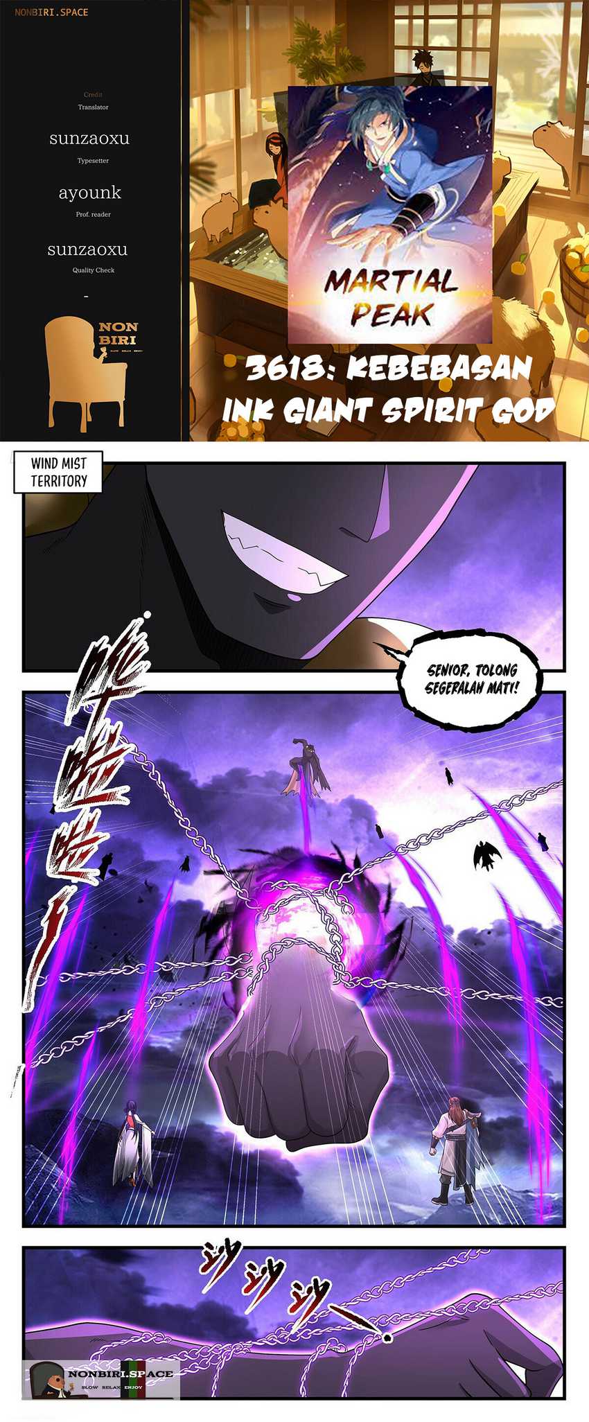 Martial Peak Part 2 Chapter 3618 - halaman 1