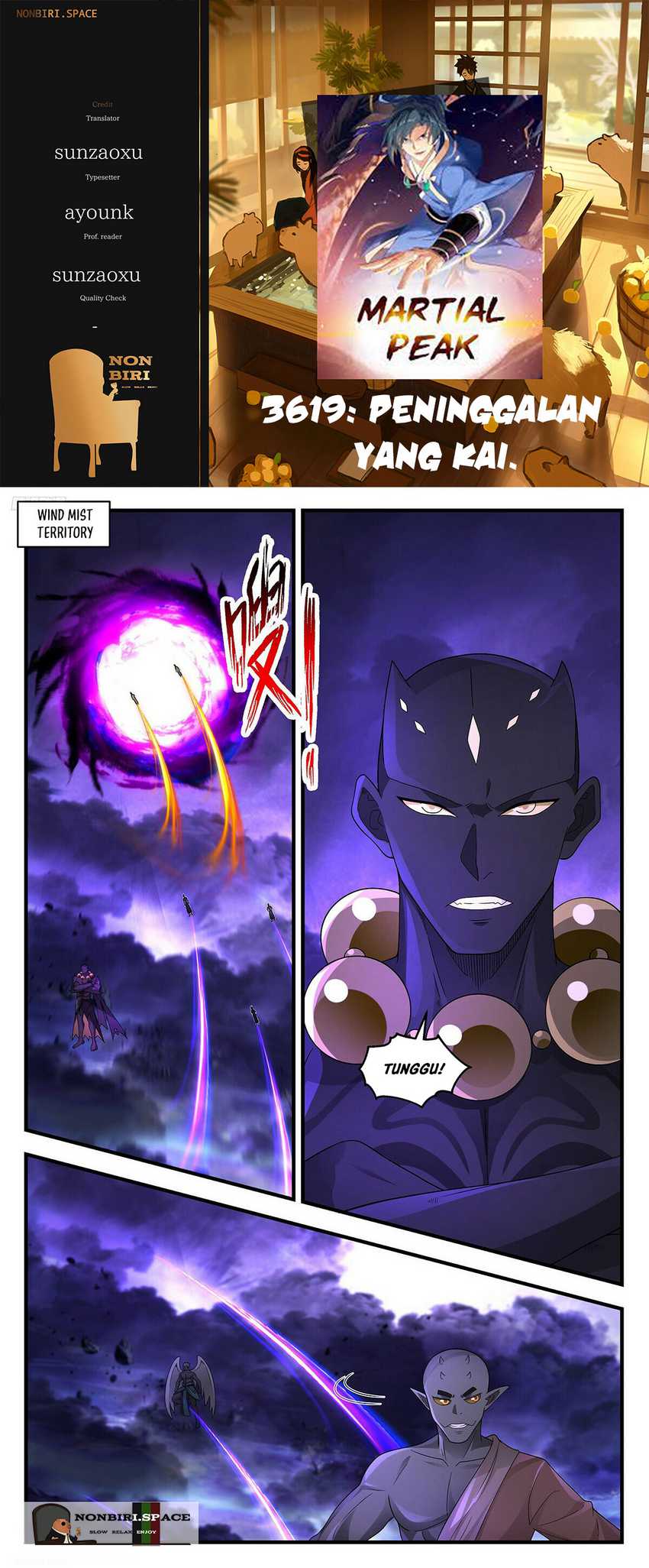 Martial Peak Part 2 Chapter 3619 - halaman 1