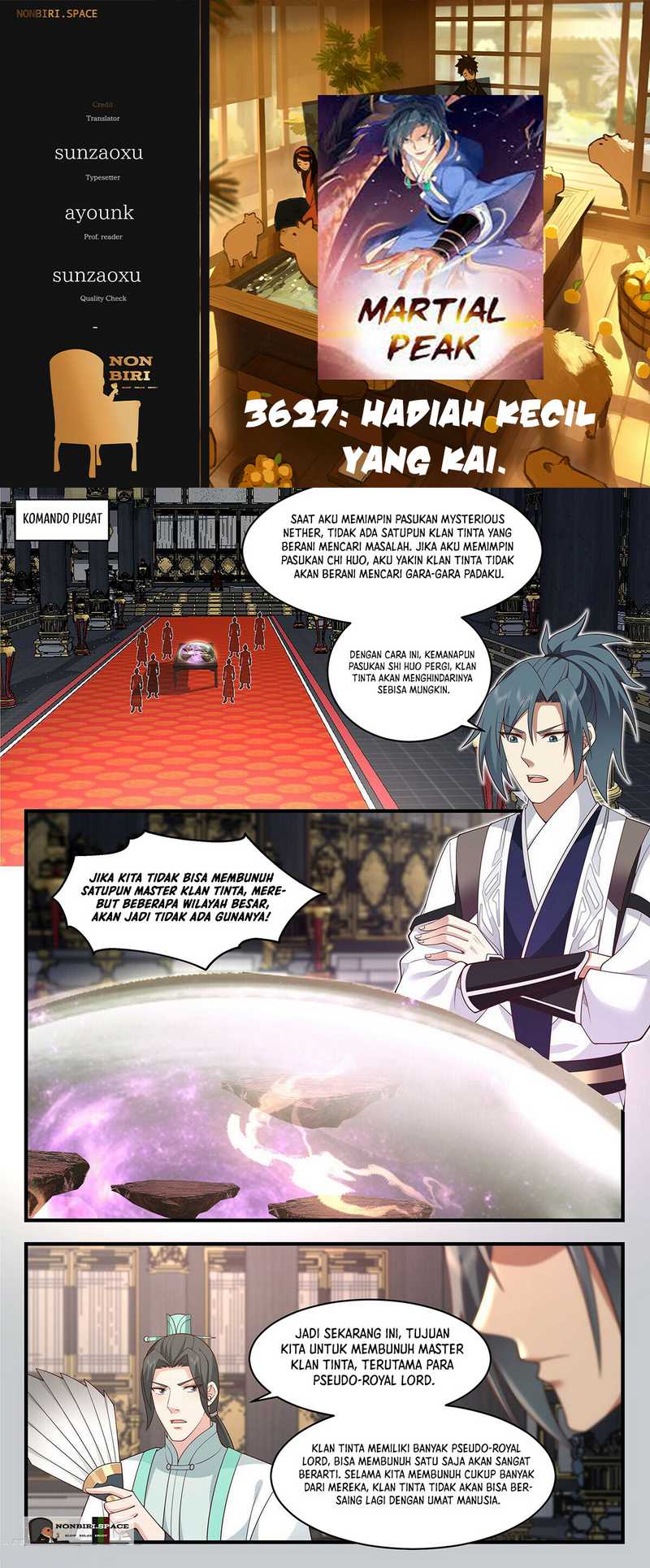 Martial Peak Part 2 Chapter 3627 - halaman 1