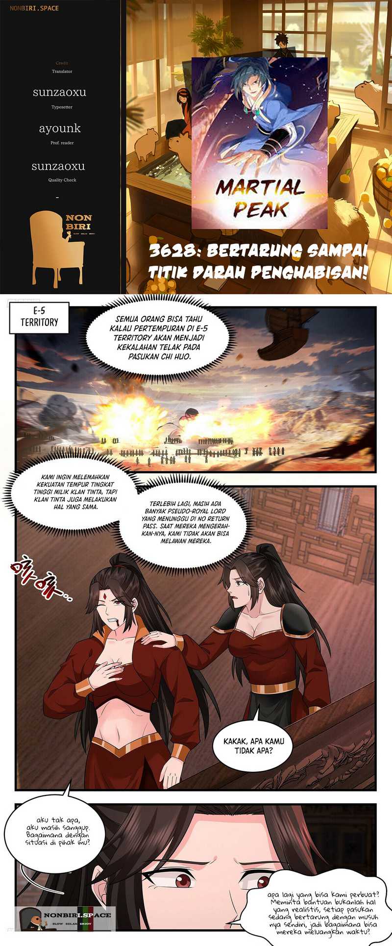 Martial Peak Part 2 Chapter 3628 - halaman 1