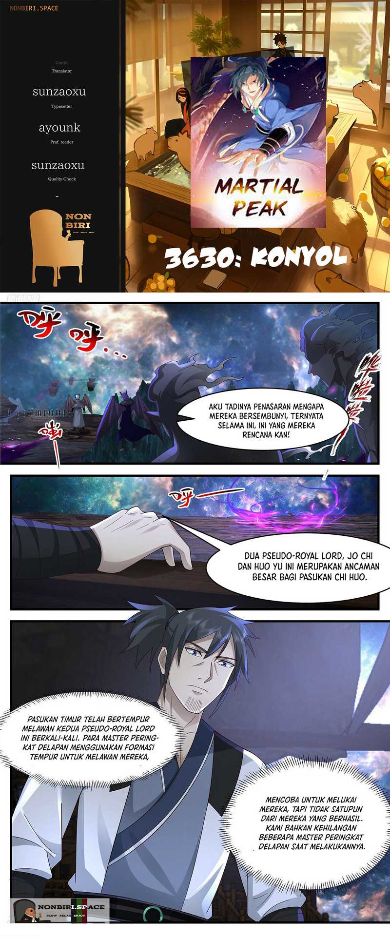 Martial Peak Part 2 Chapter 3630 - halaman 1