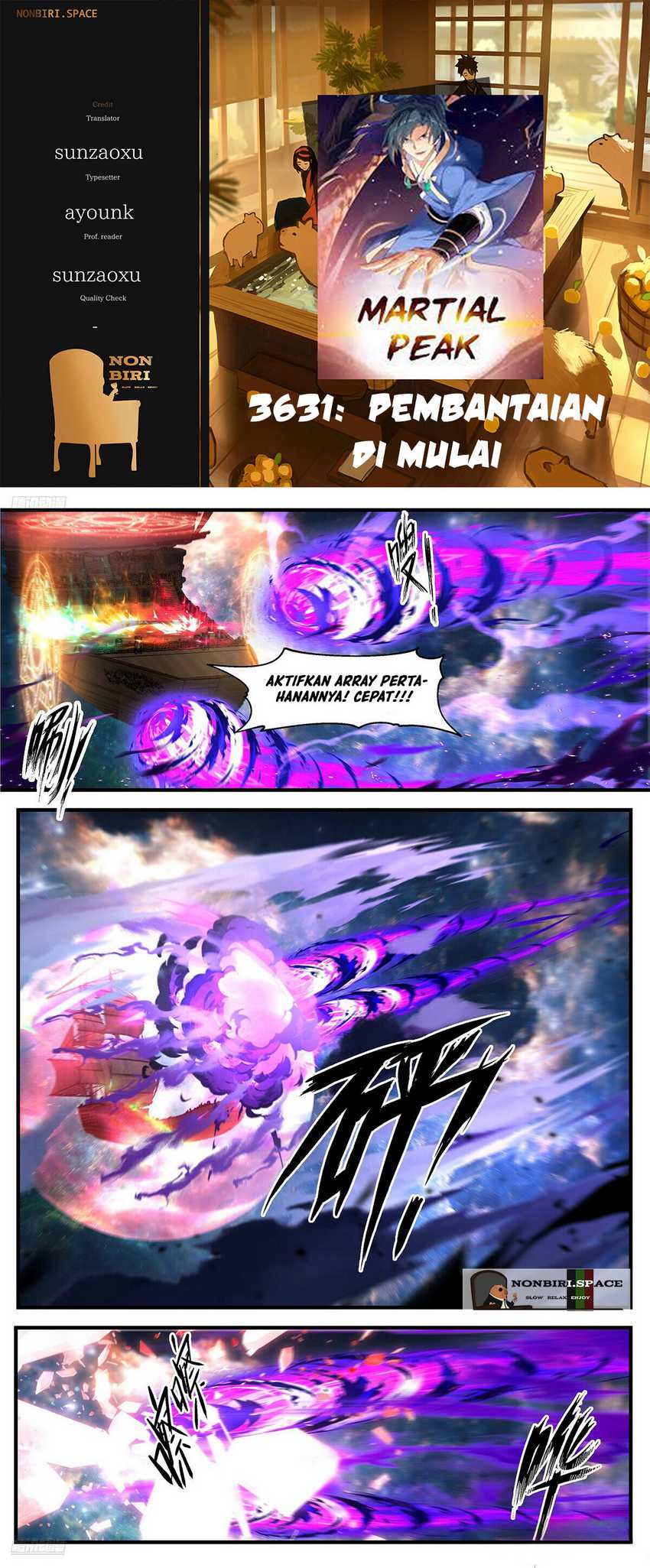 Martial Peak Part 2 Chapter 3631 - halaman 1