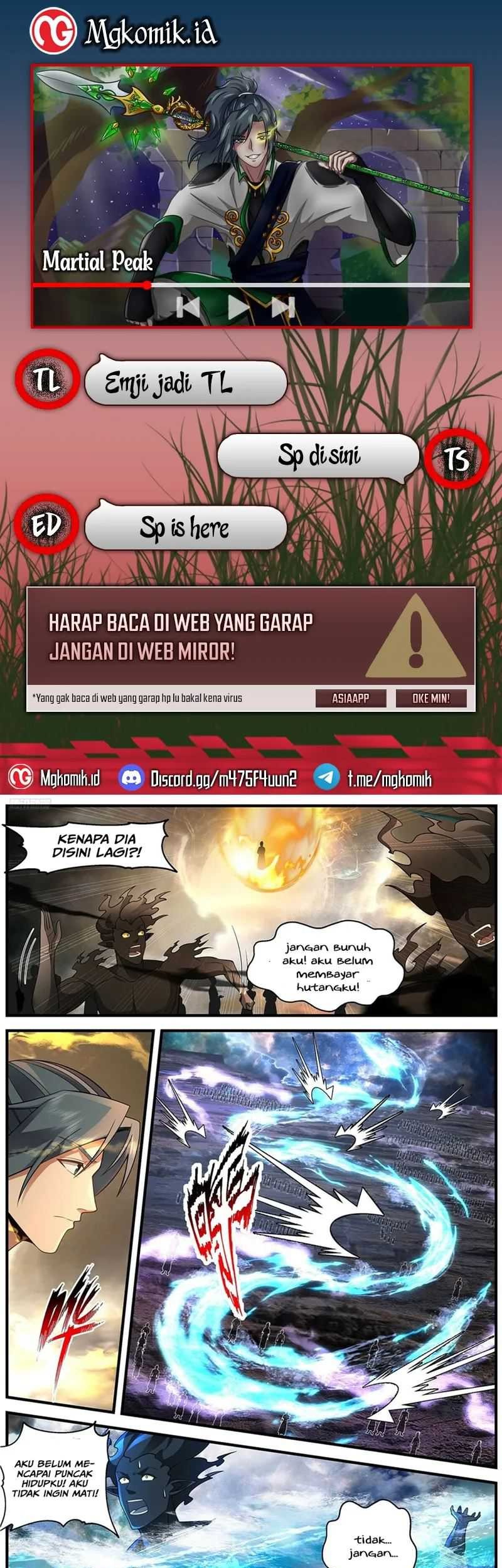 Martial Peak Part 2 Chapter 3638 - halaman 1