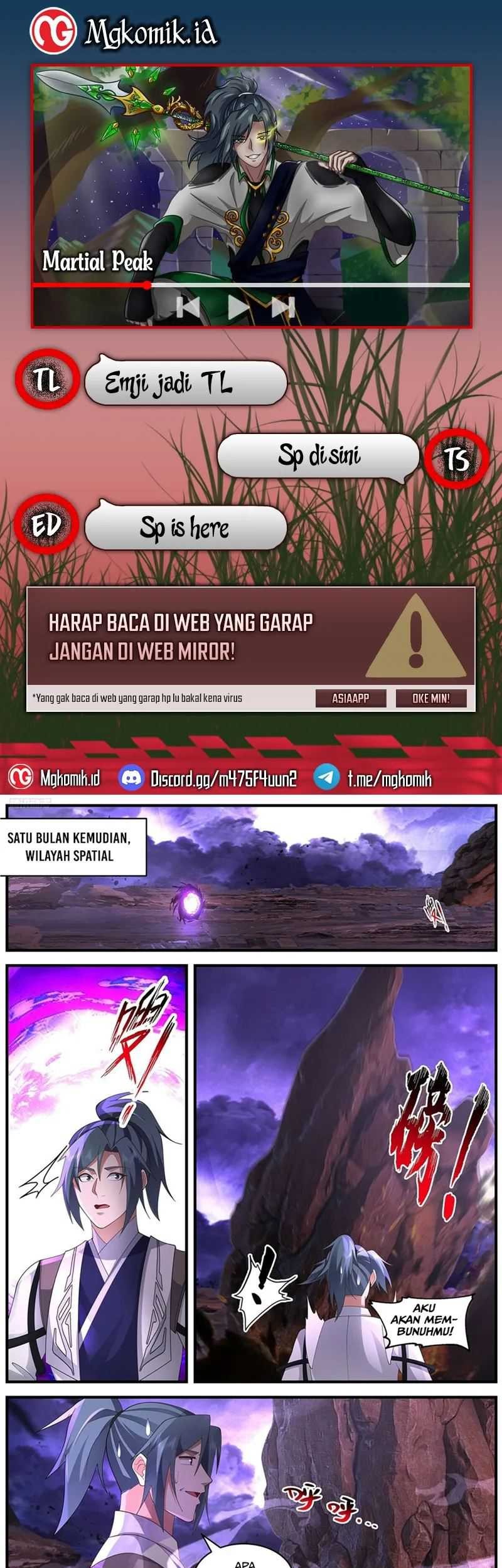 Martial Peak Part 2 Chapter 3640 - halaman 1