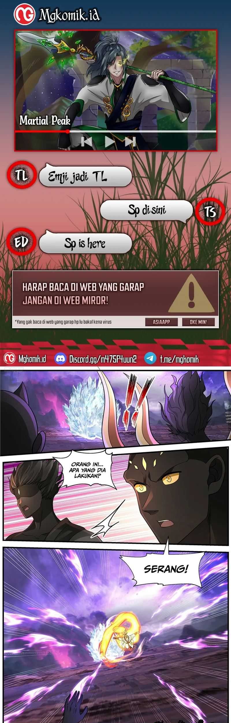 Martial Peak Part 2 Chapter 3641 - halaman 1
