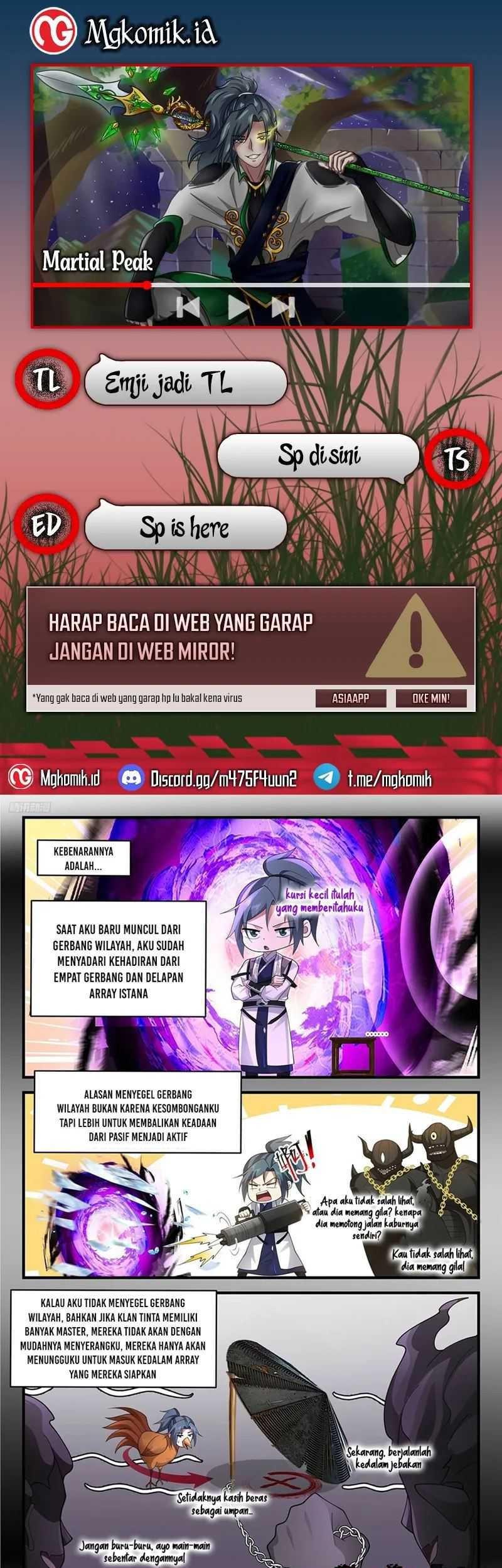 Martial Peak Part 2 Chapter 3642 - halaman 1
