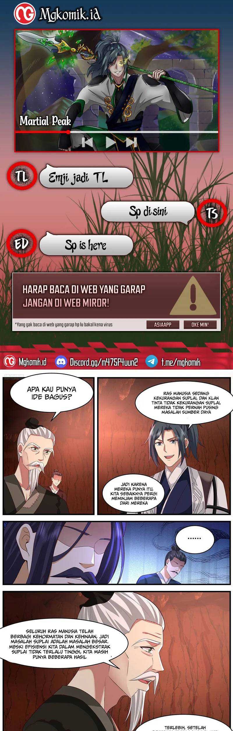 Martial Peak Part 2 Chapter 3645 - halaman 1
