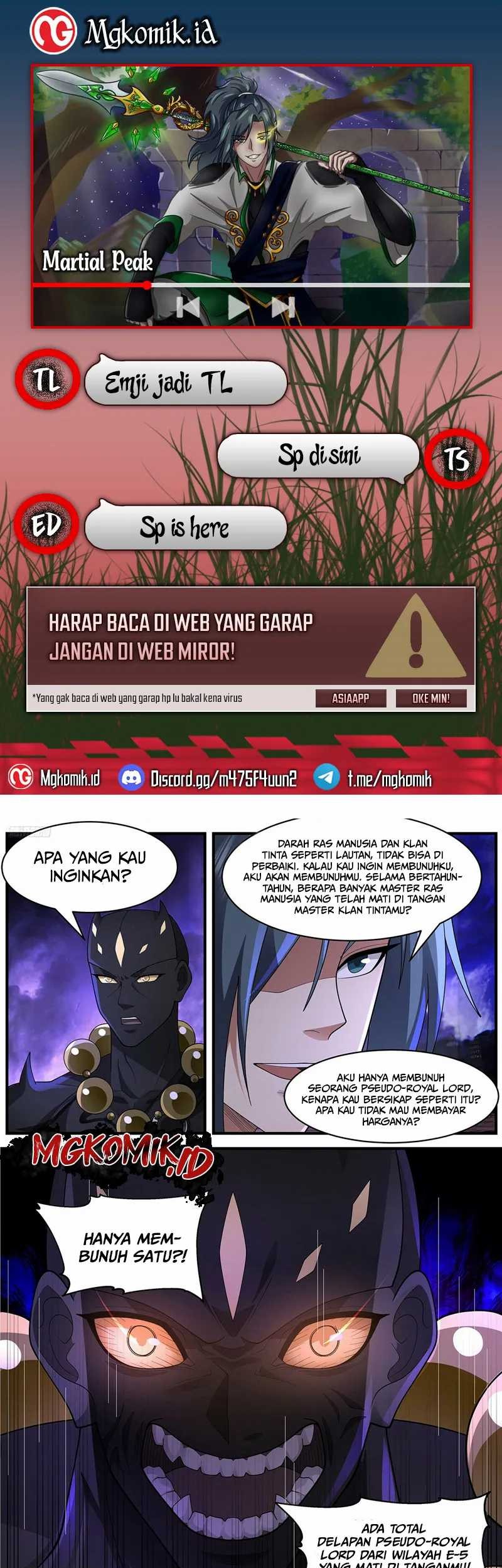 Martial Peak Part 2 Chapter 3647 - halaman 1