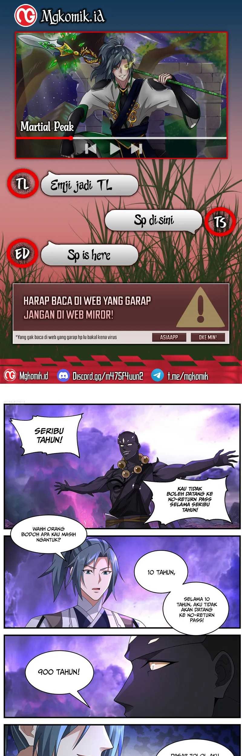 Martial Peak Part 2 Chapter 3648 - halaman 1