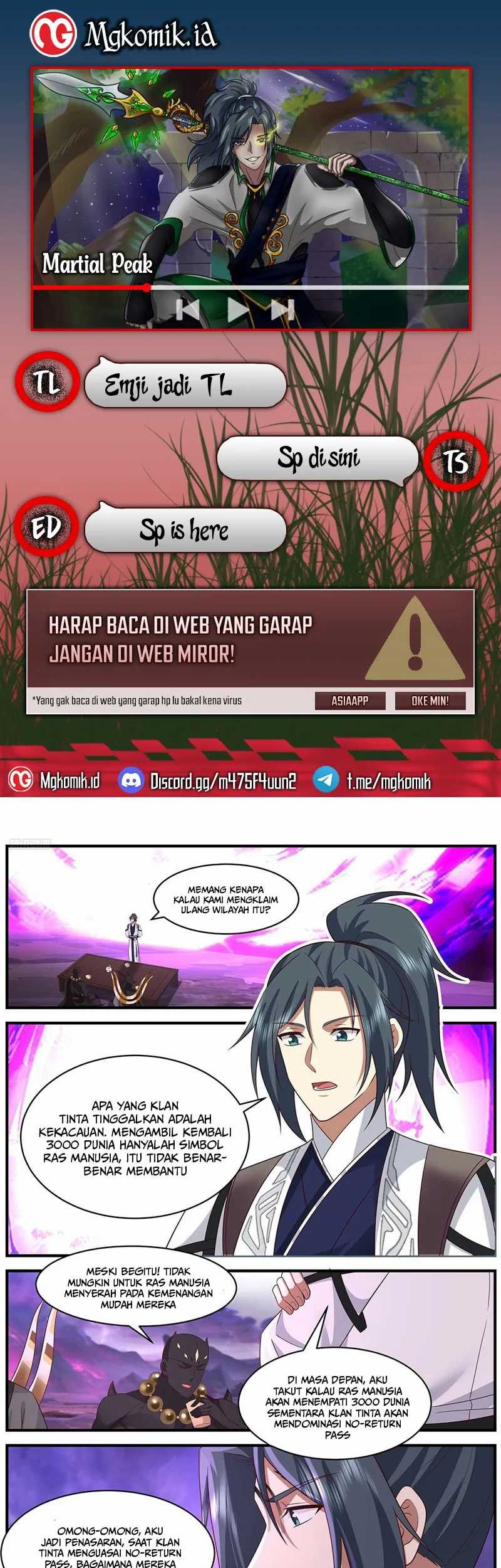 Martial Peak Part 2 Chapter 3652 - halaman 1