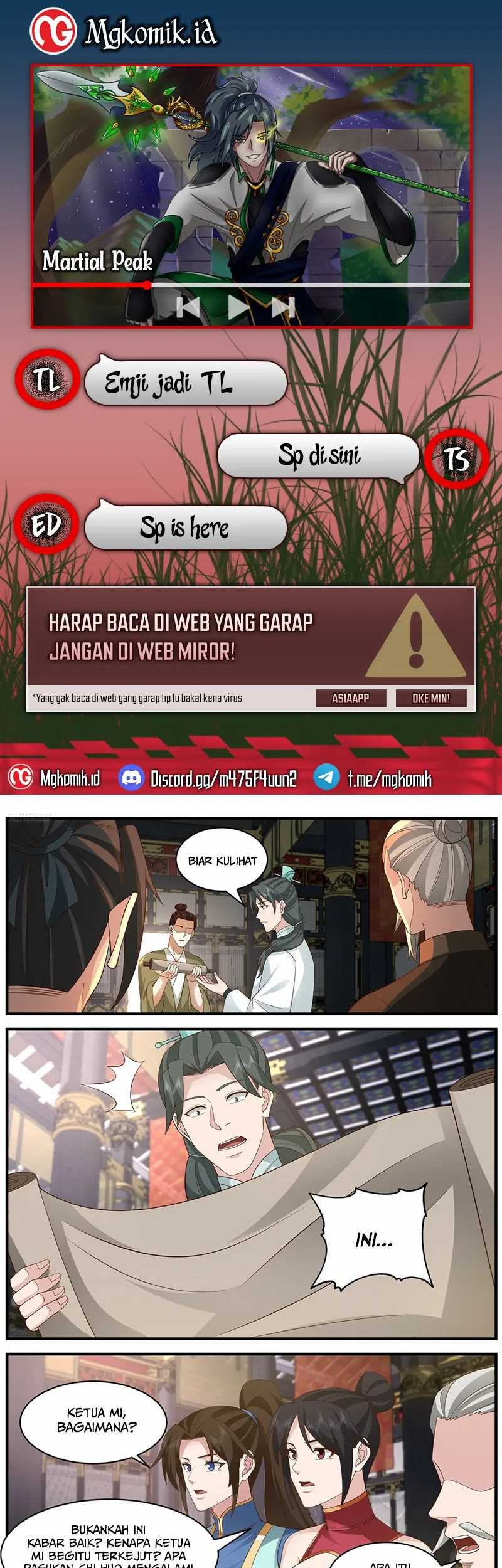 Martial Peak Part 2 Chapter 3654 - halaman 1