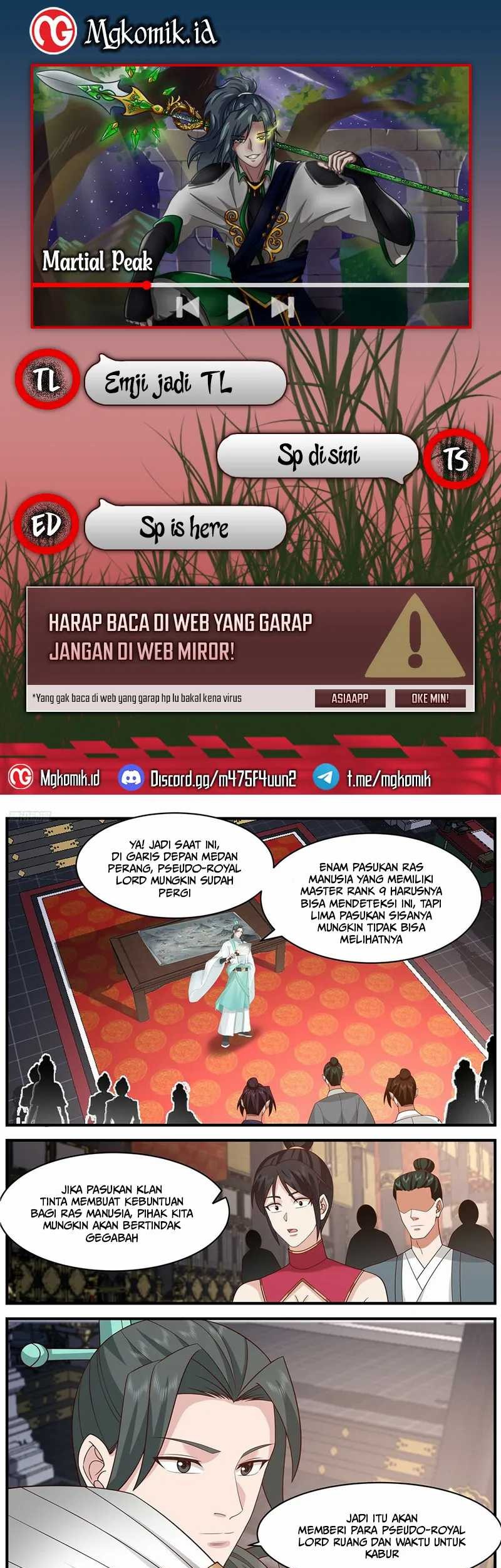 Martial Peak Part 2 Chapter 3655 - halaman 1