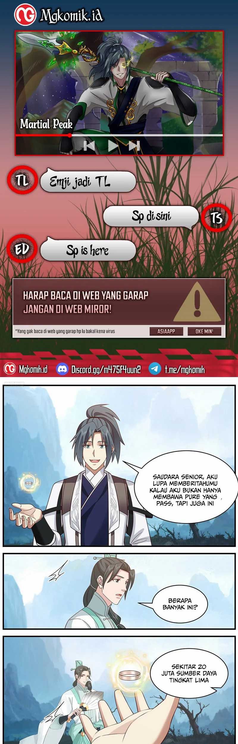 Martial Peak Part 2 Chapter 3657 - halaman 1
