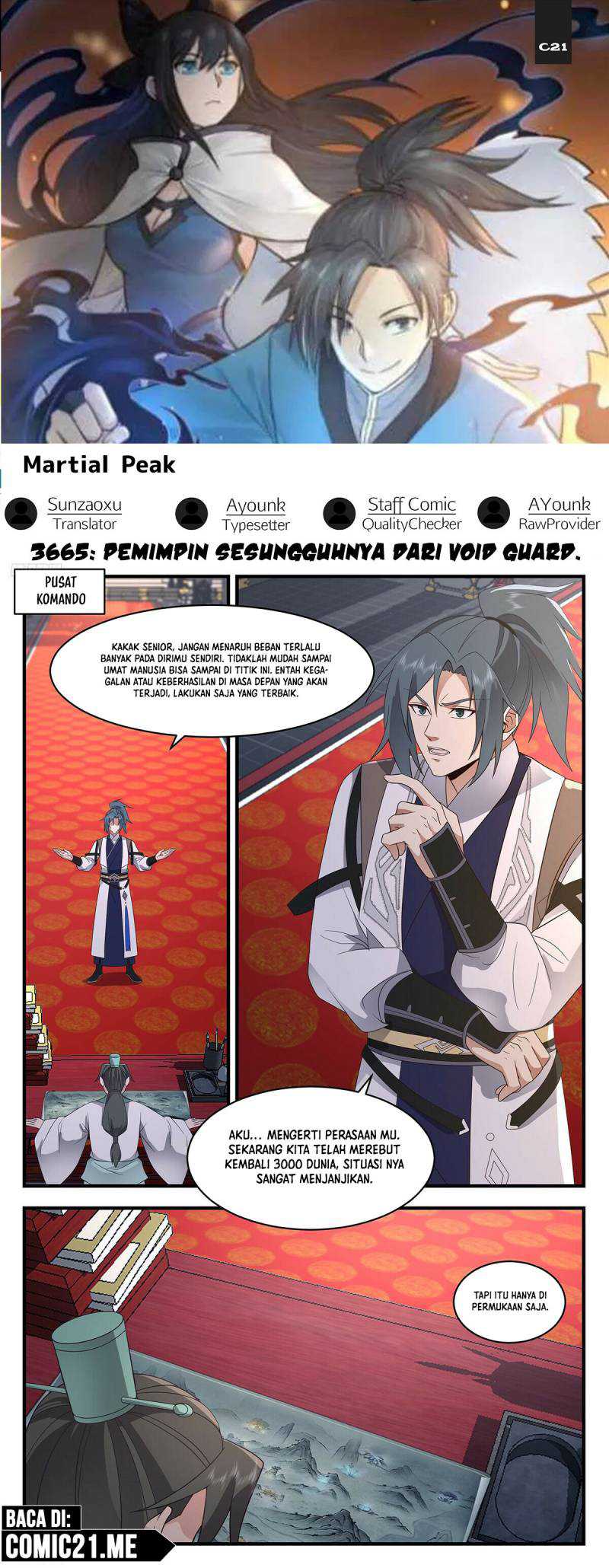 Martial Peak Part 2 Chapter 3665 - halaman 1