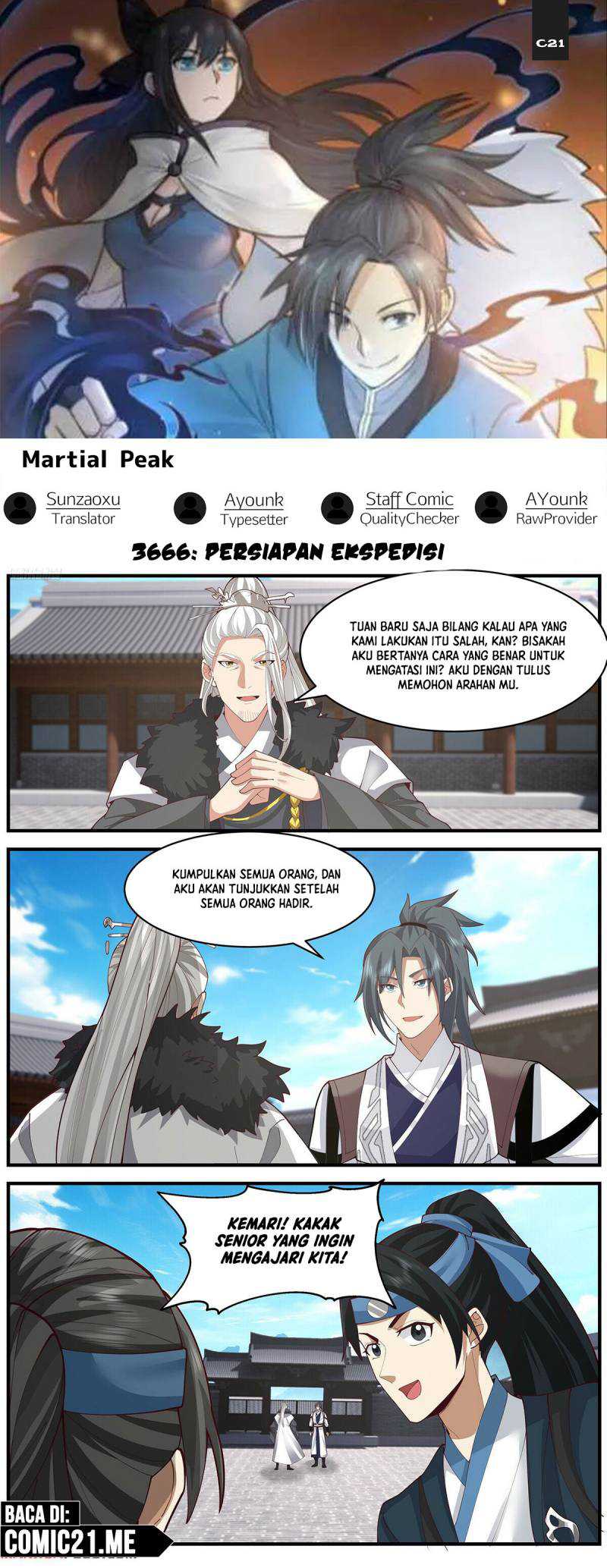 Martial Peak Part 2 Chapter 3666 - halaman 1