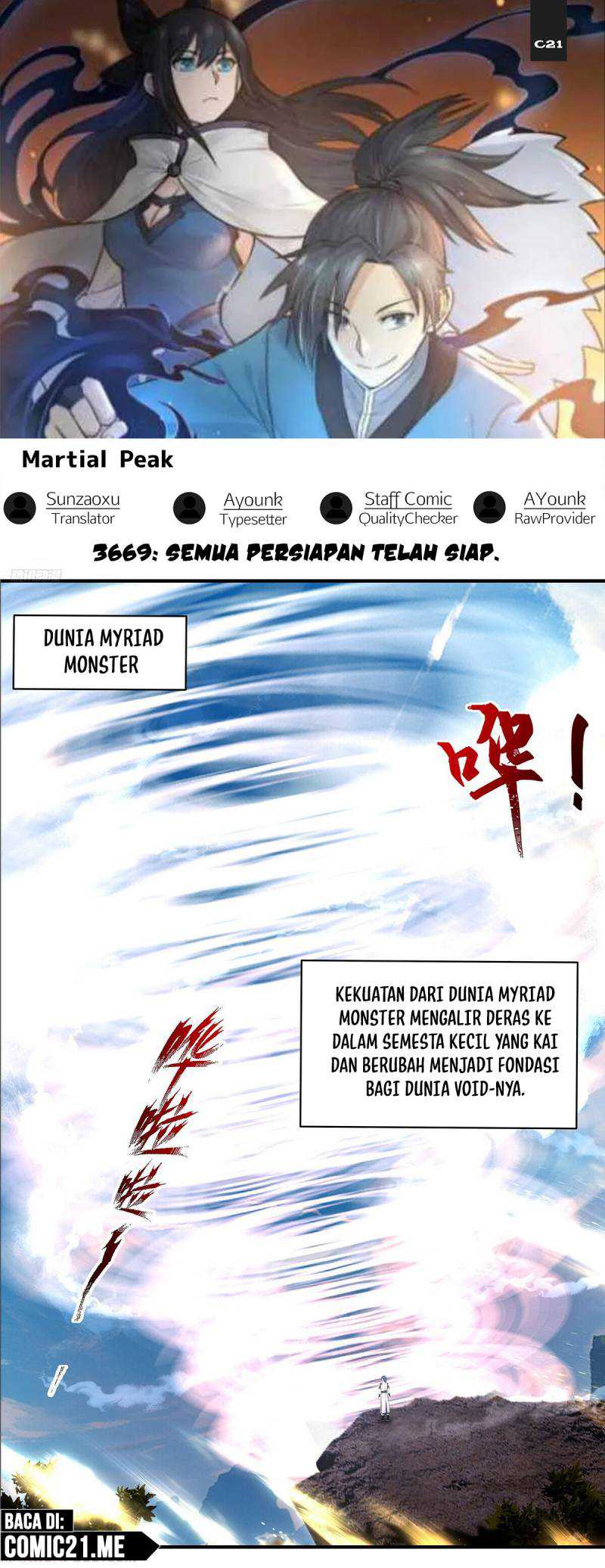 Martial Peak Part 2 Chapter 3669 - halaman 1