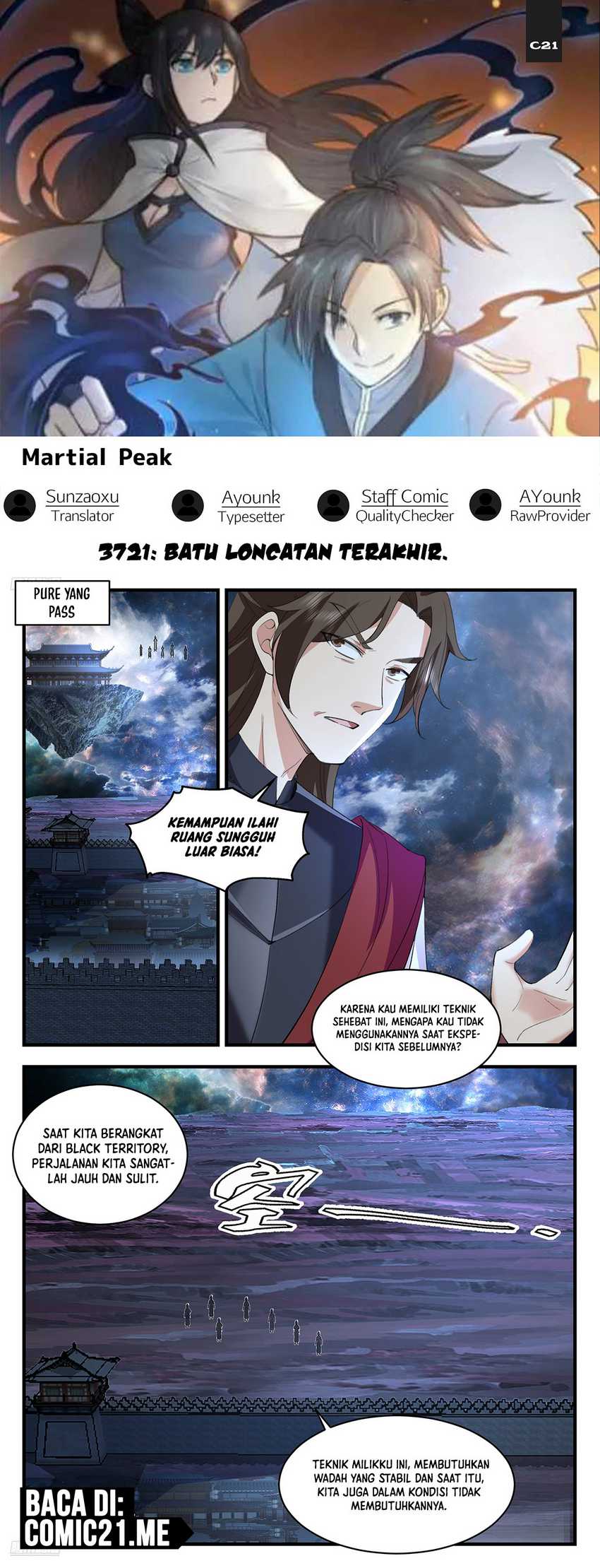 Martial Peak Part 2 Chapter 3721 - halaman 1