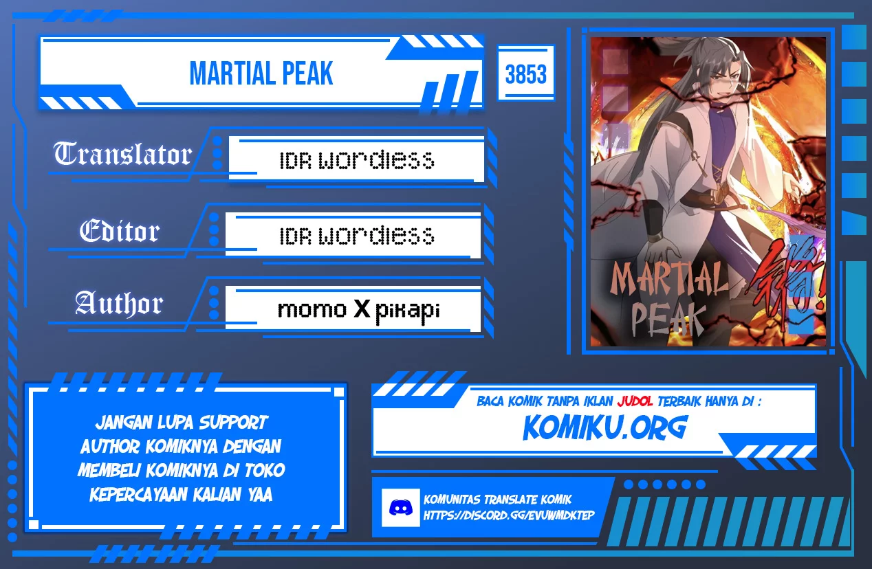 Martial Peak Part 2 Chapter 3853 - halaman 1