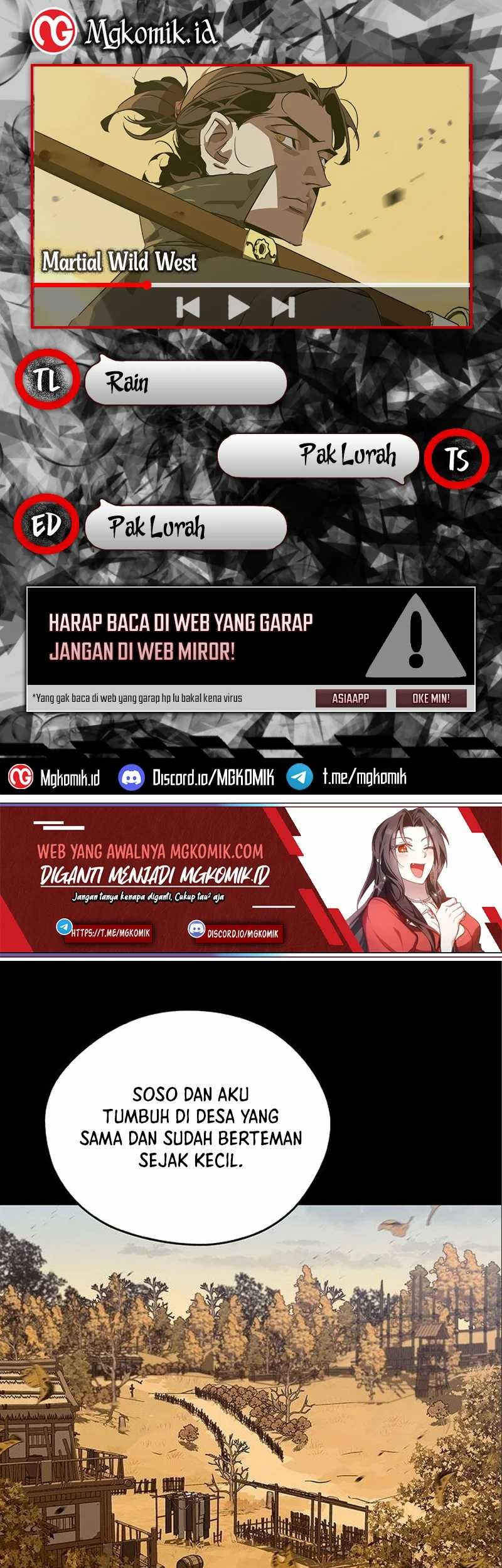 Martial Wild West Chapter 39 - halaman 1