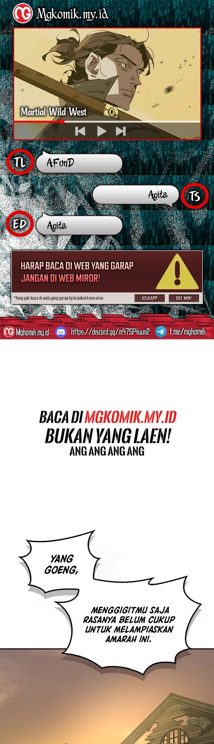 Martial Wild West Chapter 71 - halaman 1