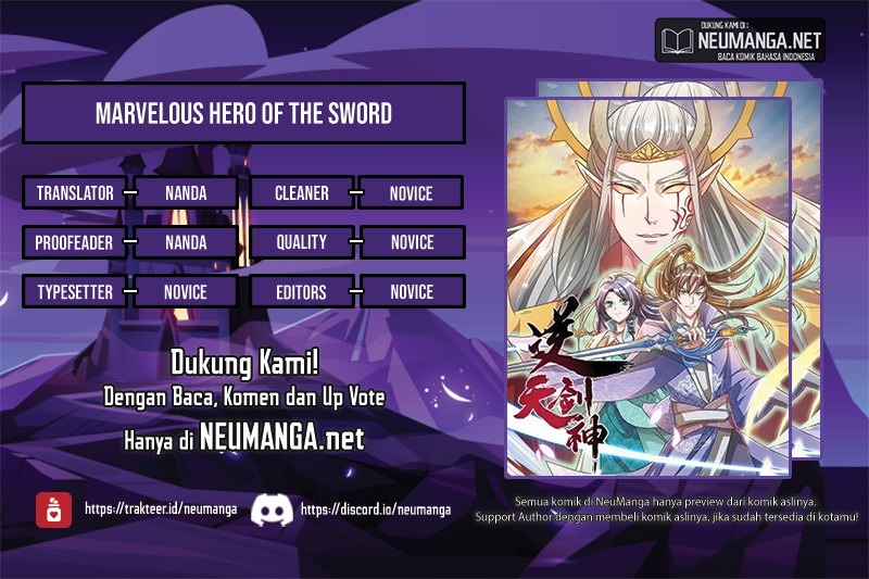 Marvelous Hero of The Sword Chapter 94 - halaman 1