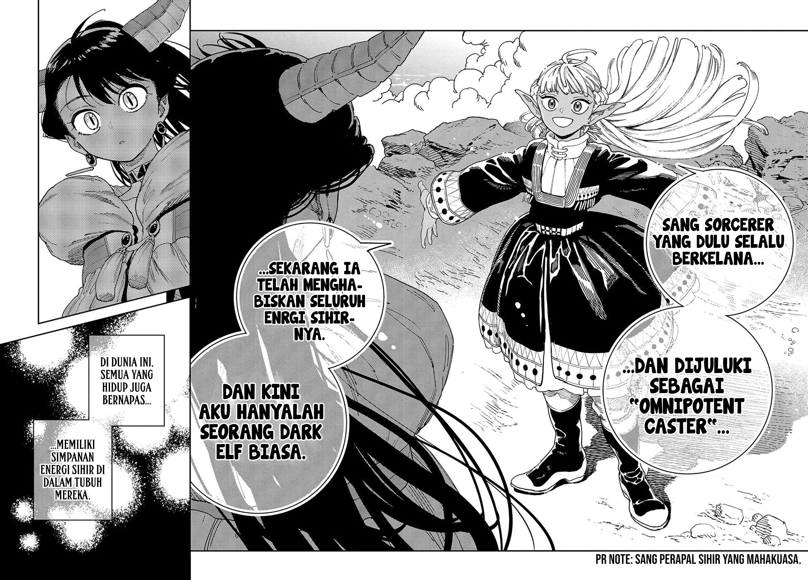 Maryoku Kare no Dark Elf Chapter 1 - halaman 38