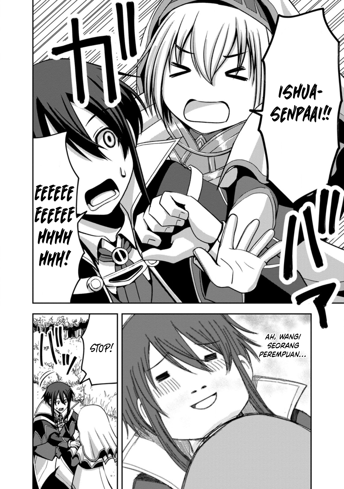"Maryoku Mugen" no Mana Porter: Party no Maryoku wo Subete Kyoukyuu shiteita noni, Yuusha ni Tsuihou saremashita. Maryoku Busoku de Seiken ga Tsukaenai to Asettemo, Member Zenin ga Yuusha wo Mikagitta node Mou Osoi Chapter 1 - halaman 10
