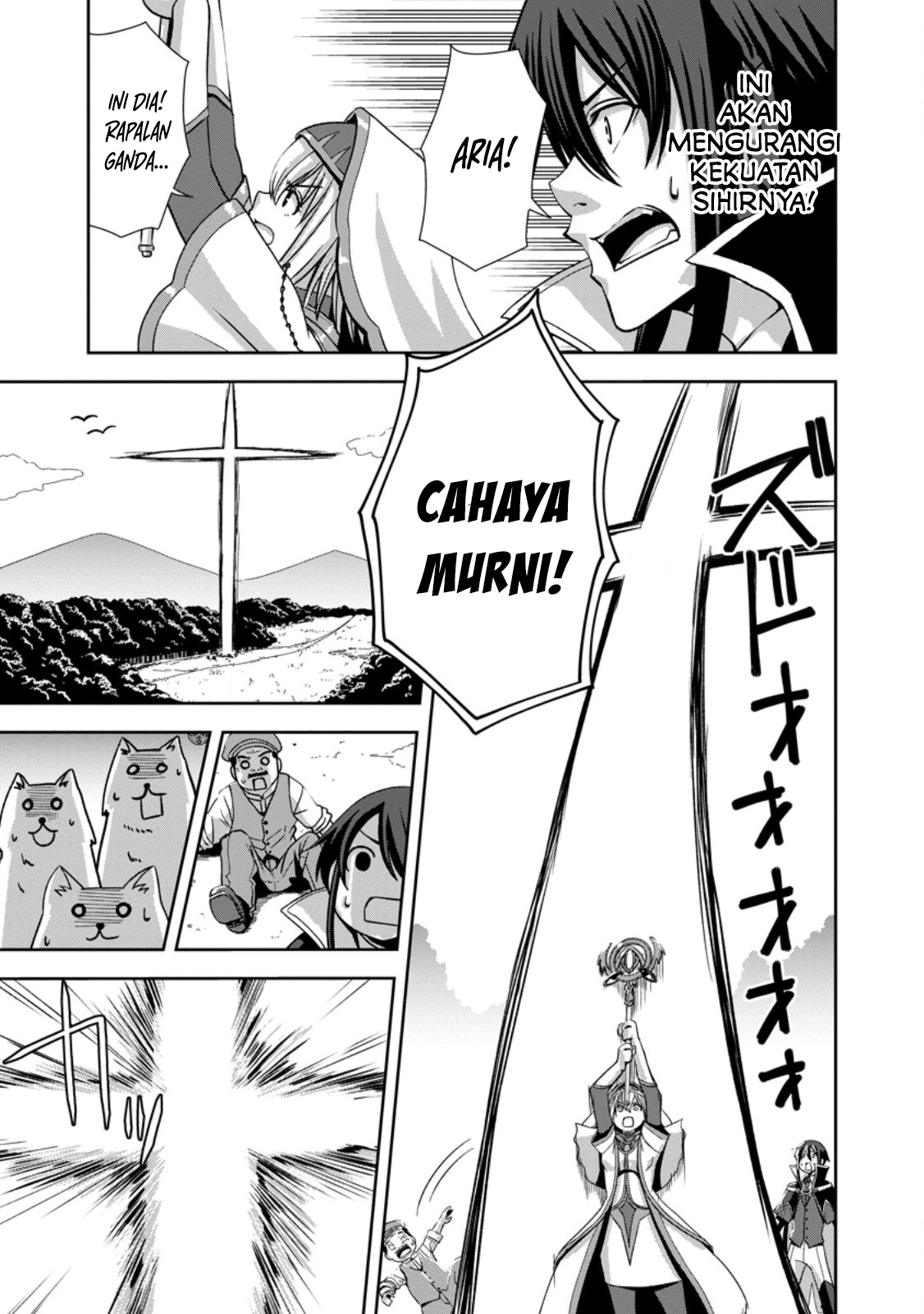 "Maryoku Mugen" no Mana Porter: Party no Maryoku wo Subete Kyoukyuu shiteita noni, Yuusha ni Tsuihou saremashita. Maryoku Busoku de Seiken ga Tsukaenai to Asettemo, Member Zenin ga Yuusha wo Mikagitta node Mou Osoi Chapter 1 - halaman 17