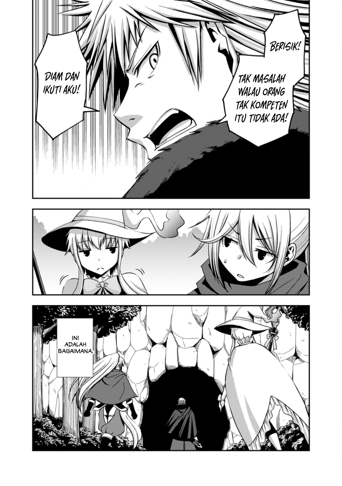 "Maryoku Mugen" no Mana Porter: Party no Maryoku wo Subete Kyoukyuu shiteita noni, Yuusha ni Tsuihou saremashita. Maryoku Busoku de Seiken ga Tsukaenai to Asettemo, Member Zenin ga Yuusha wo Mikagitta node Mou Osoi Chapter 1 - halaman 35