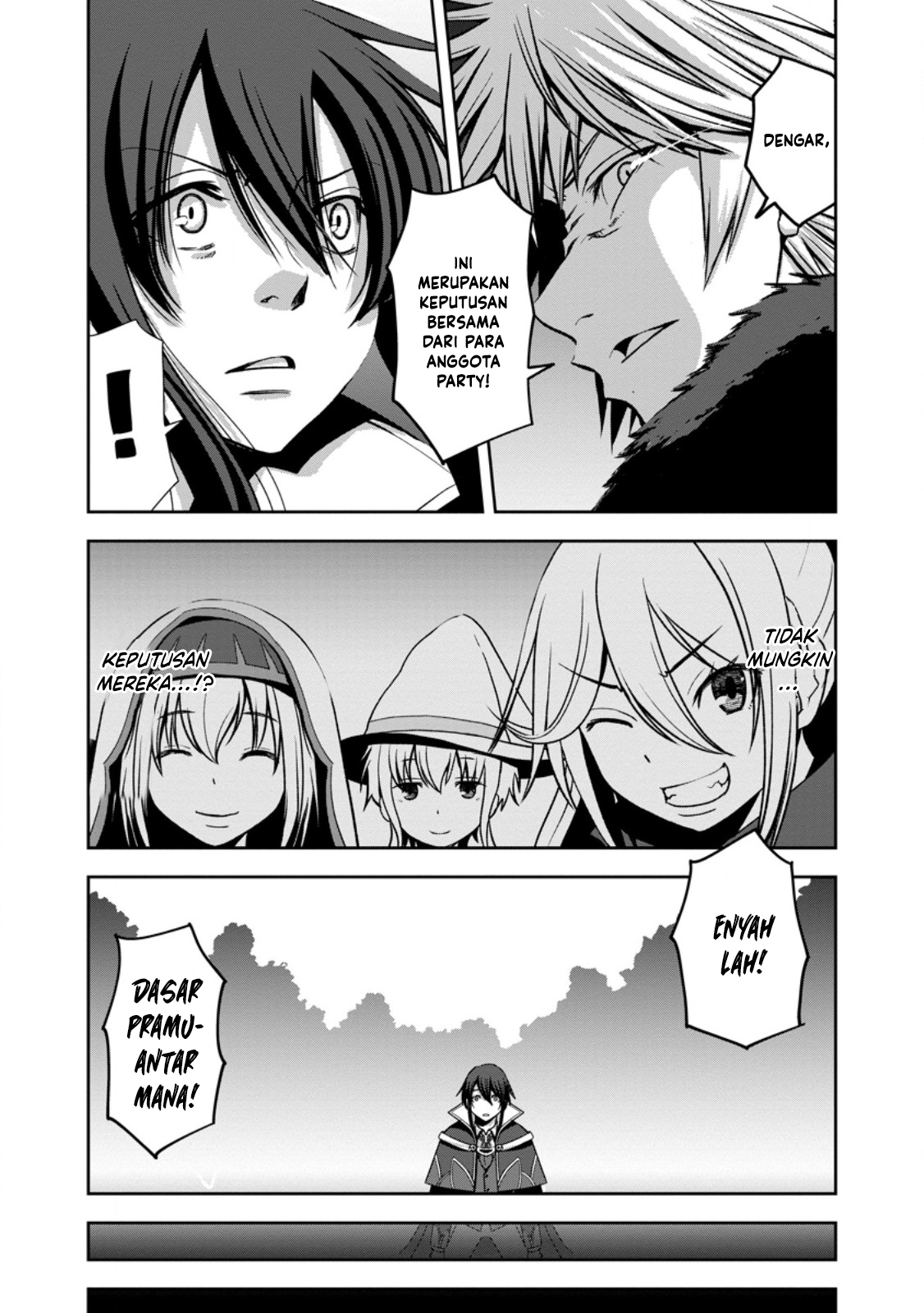 "Maryoku Mugen" no Mana Porter: Party no Maryoku wo Subete Kyoukyuu shiteita noni, Yuusha ni Tsuihou saremashita. Maryoku Busoku de Seiken ga Tsukaenai to Asettemo, Member Zenin ga Yuusha wo Mikagitta node Mou Osoi Chapter 1 - halaman 7