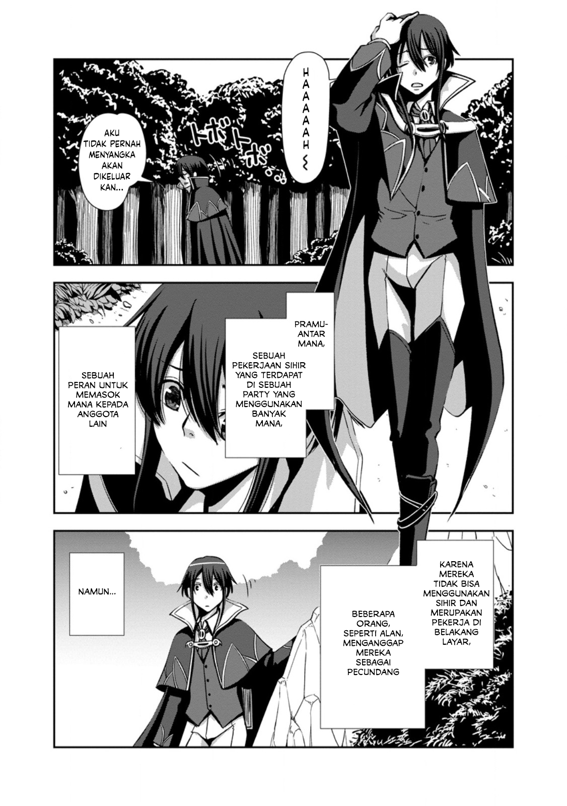 "Maryoku Mugen" no Mana Porter: Party no Maryoku wo Subete Kyoukyuu shiteita noni, Yuusha ni Tsuihou saremashita. Maryoku Busoku de Seiken ga Tsukaenai to Asettemo, Member Zenin ga Yuusha wo Mikagitta node Mou Osoi Chapter 1 - halaman 8