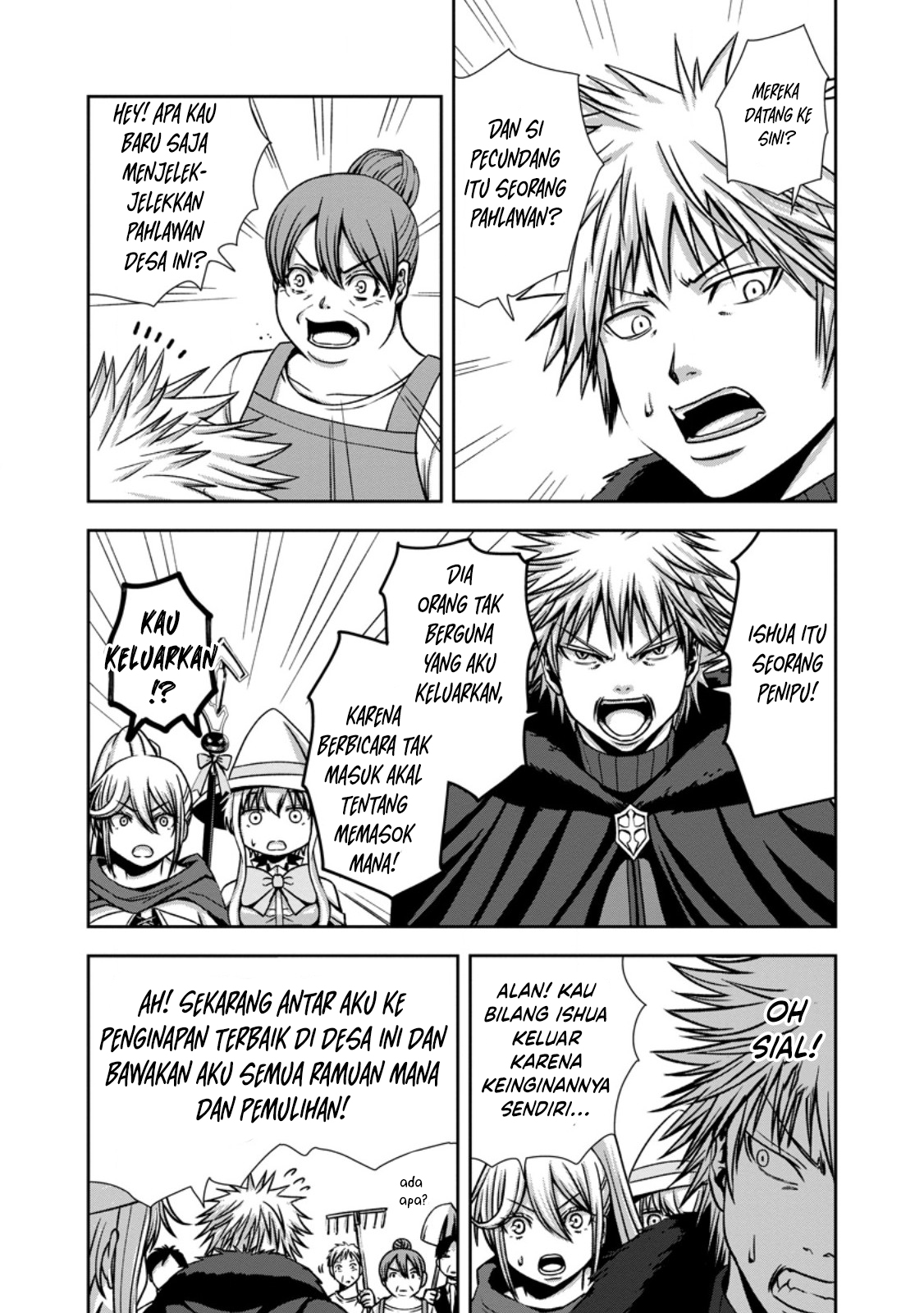 "Maryoku Mugen" no Mana Porter: Party no Maryoku wo Subete Kyoukyuu shiteita noni, Yuusha ni Tsuihou saremashita. Maryoku Busoku de Seiken ga Tsukaenai to Asettemo, Member Zenin ga Yuusha wo Mikagitta node Mou Osoi Chapter 2 - halaman 18