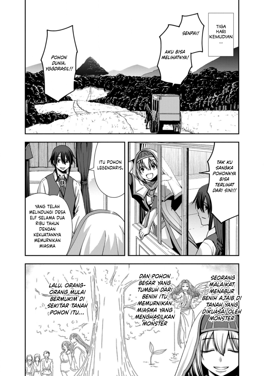 "Maryoku Mugen" no Mana Porter: Party no Maryoku wo Subete Kyoukyuu shiteita noni, Yuusha ni Tsuihou saremashita. Maryoku Busoku de Seiken ga Tsukaenai to Asettemo, Member Zenin ga Yuusha wo Mikagitta node Mou Osoi Chapter 4 - halaman 14