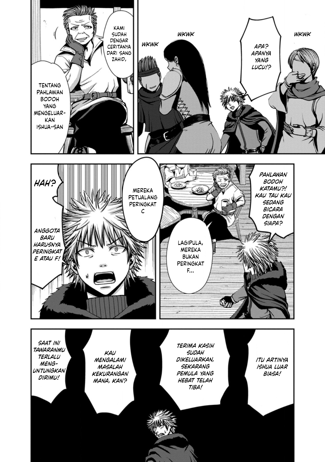 "Maryoku Mugen" no Mana Porter: Party no Maryoku wo Subete Kyoukyuu shiteita noni, Yuusha ni Tsuihou saremashita. Maryoku Busoku de Seiken ga Tsukaenai to Asettemo, Member Zenin ga Yuusha wo Mikagitta node Mou Osoi Chapter 4 - halaman 4