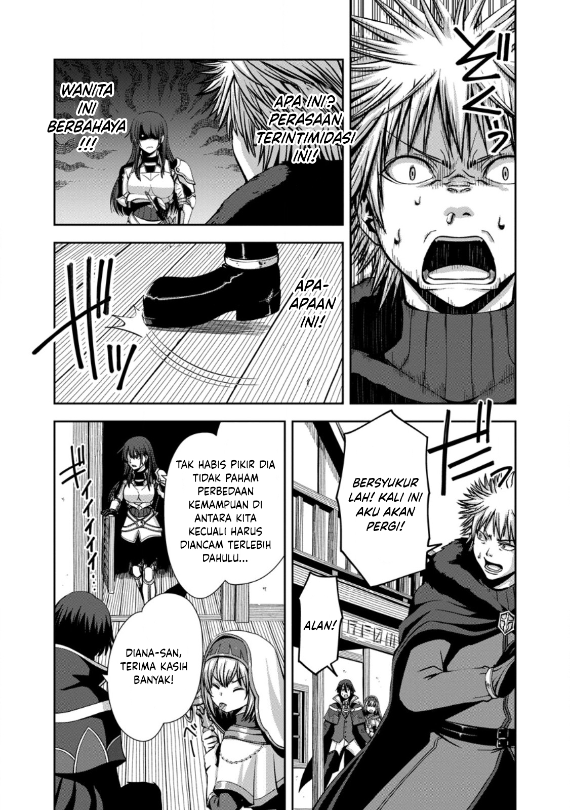 "Maryoku Mugen" no Mana Porter: Party no Maryoku wo Subete Kyoukyuu shiteita noni, Yuusha ni Tsuihou saremashita. Maryoku Busoku de Seiken ga Tsukaenai to Asettemo, Member Zenin ga Yuusha wo Mikagitta node Mou Osoi Chapter 4 - halaman 7