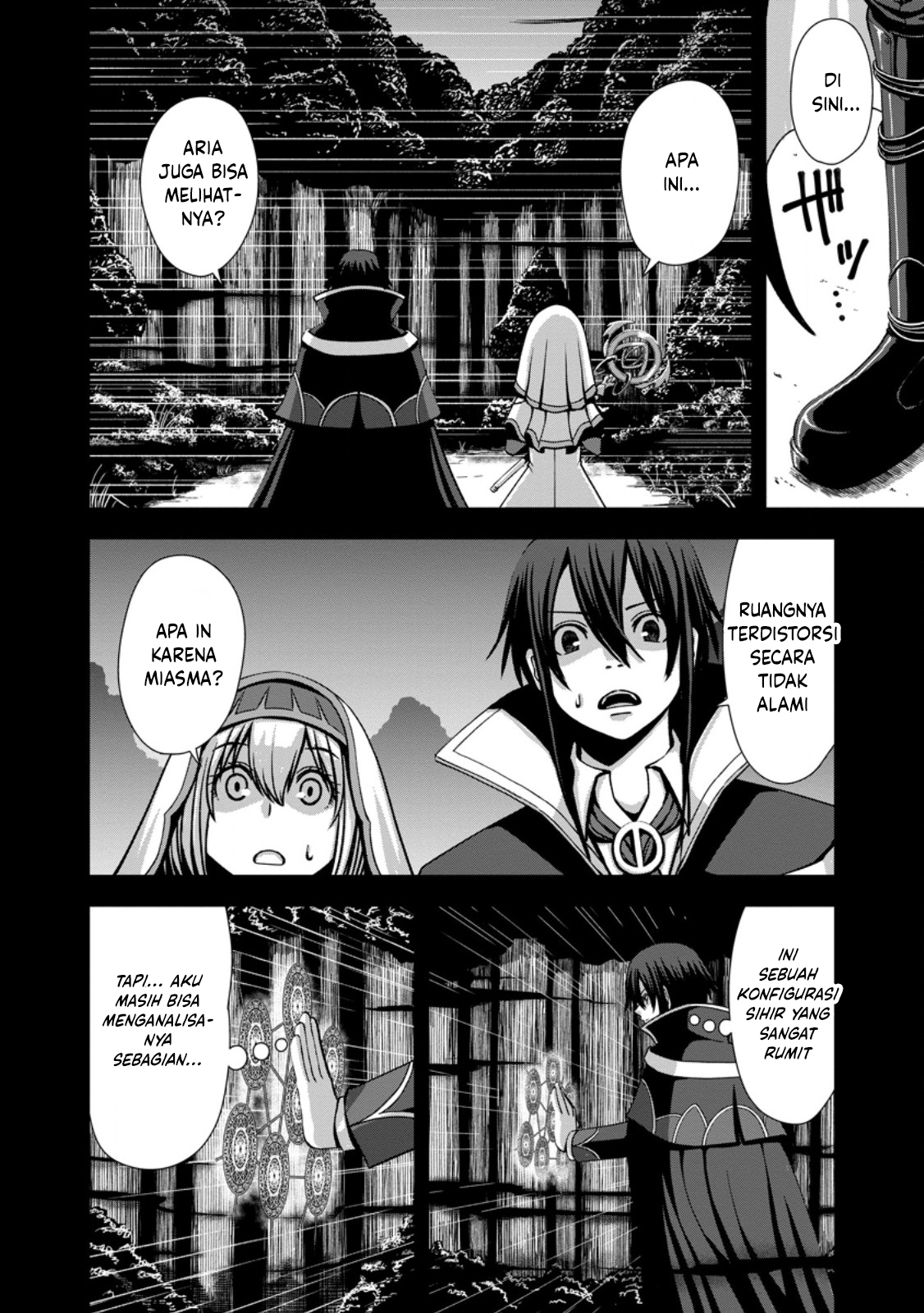"Maryoku Mugen" no Mana Porter: Party no Maryoku wo Subete Kyoukyuu shiteita noni, Yuusha ni Tsuihou saremashita. Maryoku Busoku de Seiken ga Tsukaenai to Asettemo, Member Zenin ga Yuusha wo Mikagitta node Mou Osoi Chapter 5 - halaman 12