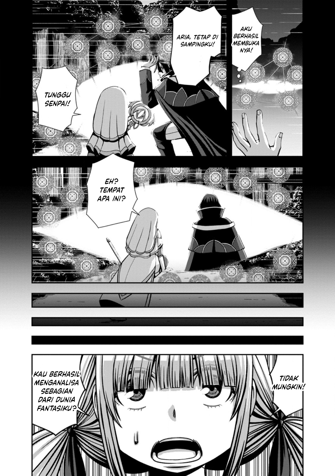 "Maryoku Mugen" no Mana Porter: Party no Maryoku wo Subete Kyoukyuu shiteita noni, Yuusha ni Tsuihou saremashita. Maryoku Busoku de Seiken ga Tsukaenai to Asettemo, Member Zenin ga Yuusha wo Mikagitta node Mou Osoi Chapter 5 - halaman 13