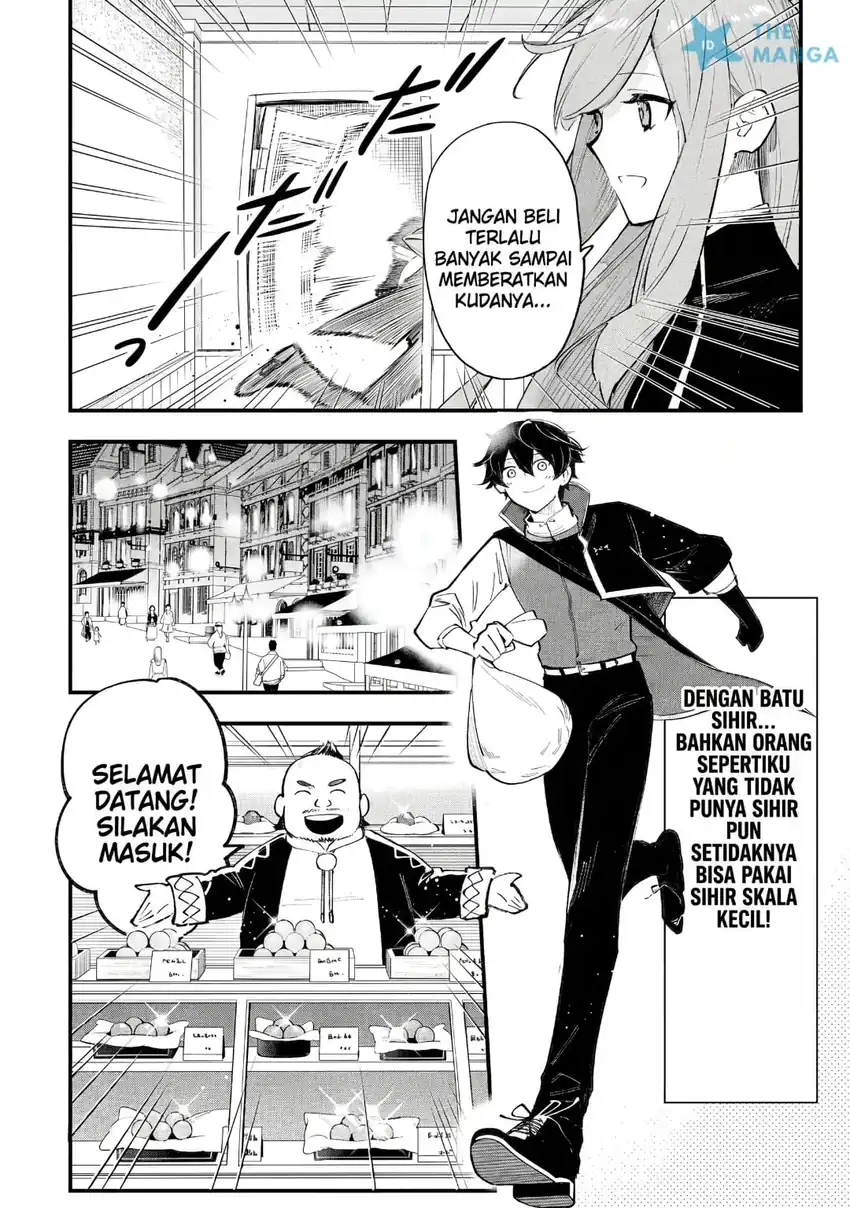 Maryoku Zero no Saikyou Kenja ~Mahou Riron o Kiwametara, Sekai Saikyou ni Natte Ita~ Chapter 4.1 - halaman 9