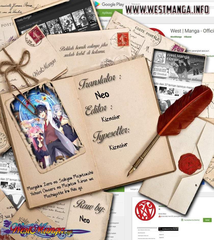 Maryoku Zero no Saikyou Majutsushi: Yahari Omaera no Majutsu Riron wa Machigatte Iru Nda ga Chapter 1 - halaman 1