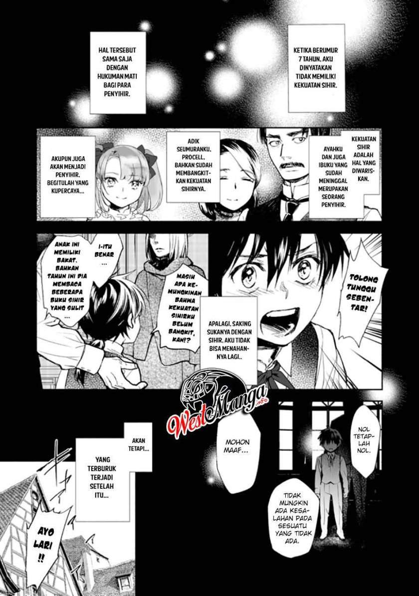 Maryoku Zero no Saikyou Majutsushi: Yahari Omaera no Majutsu Riron wa Machigatte Iru Nda ga Chapter 1 - halaman 6