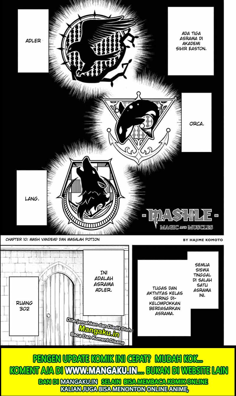 Mashle: Magic and Muscles Chapter 10 - halaman 2