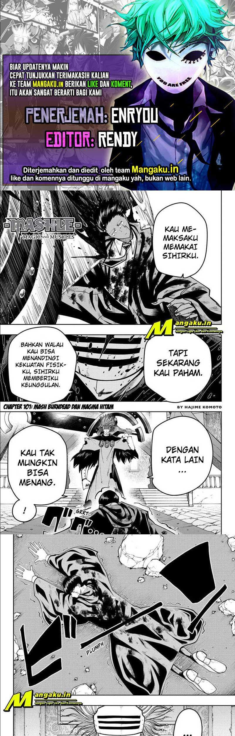 Mashle: Magic and Muscles Chapter 101 - halaman 1