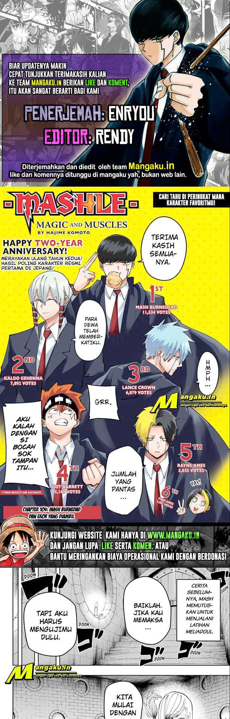 Mashle: Magic and Muscles Chapter 104 - halaman 1